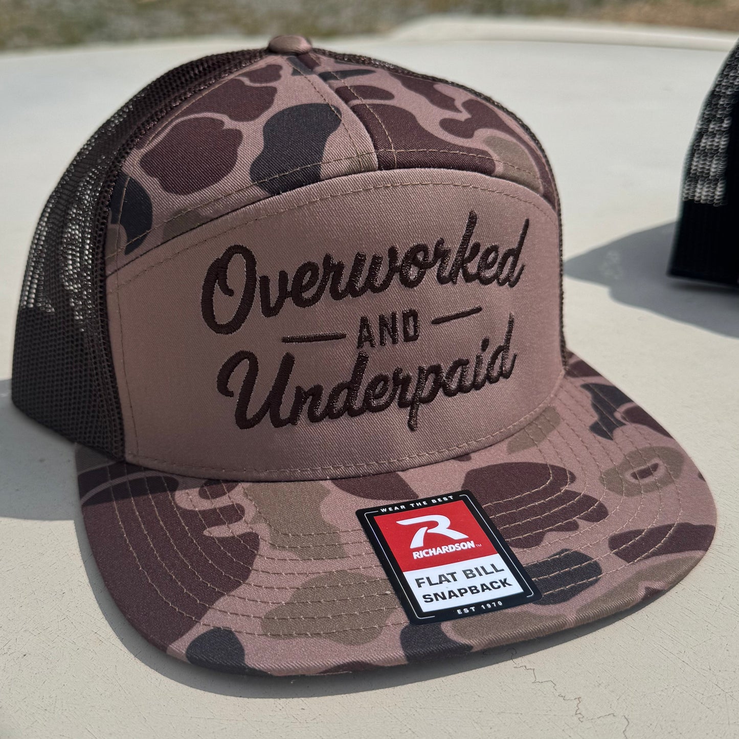 Overworked And Underpaid Hat
