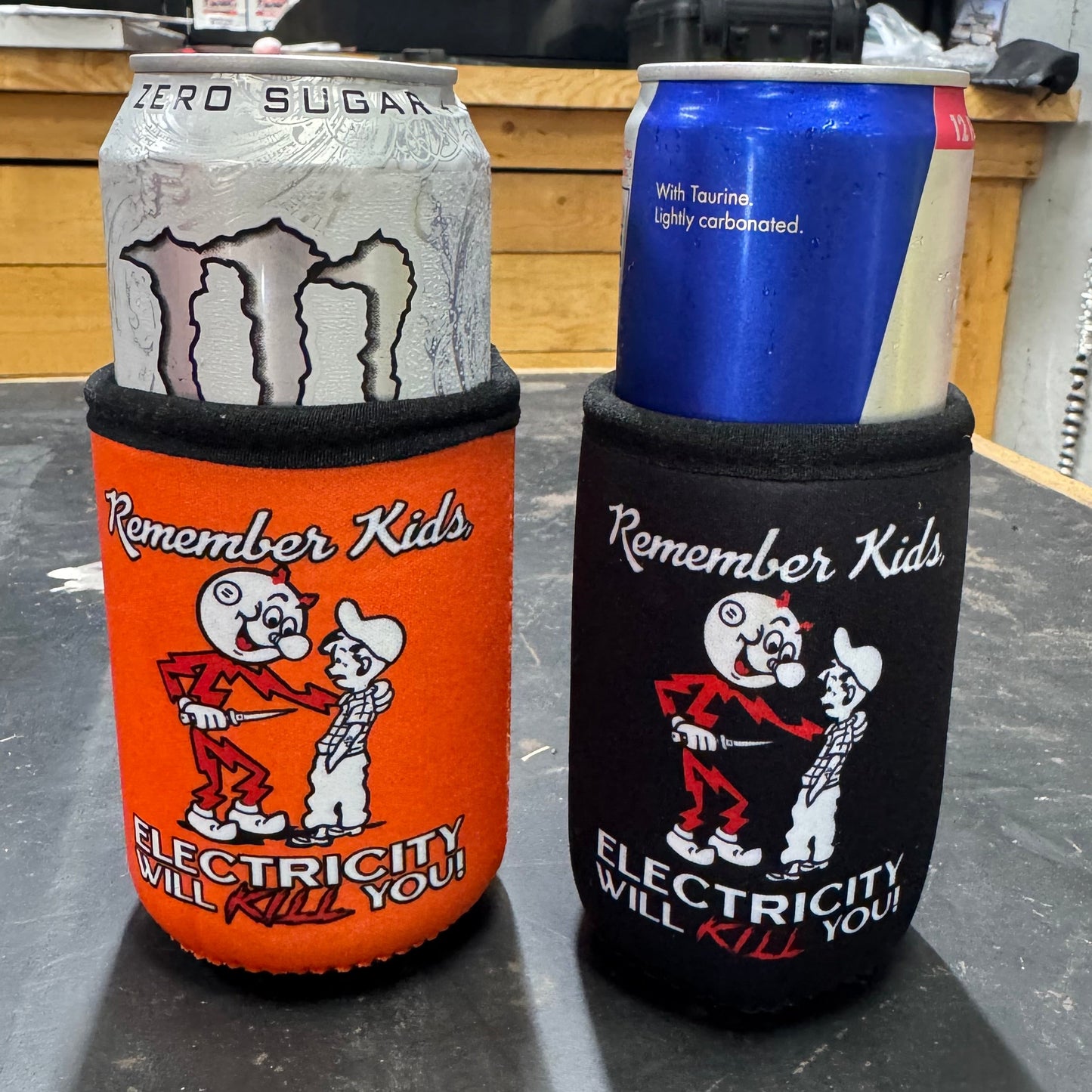 Reddy Kilowatt Can Hugger