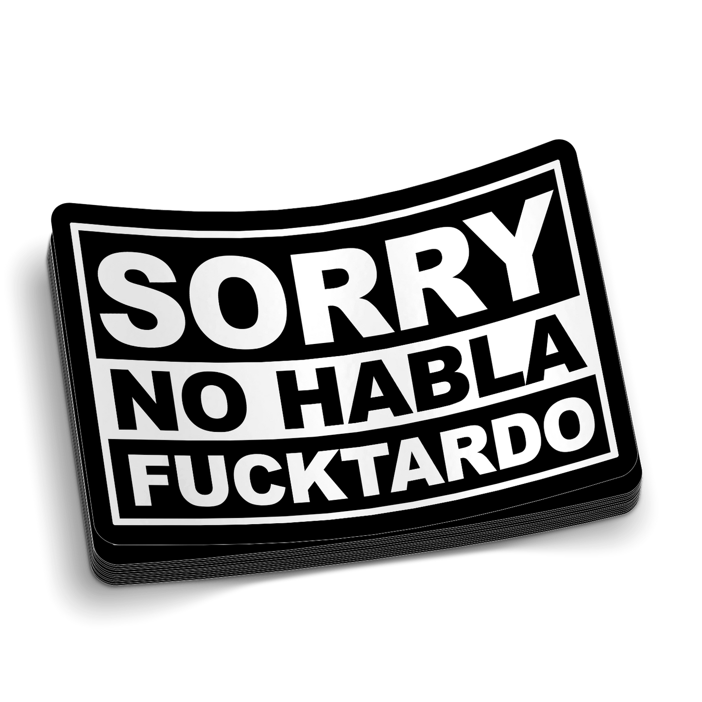 F*cktardo 5 Inch Decal