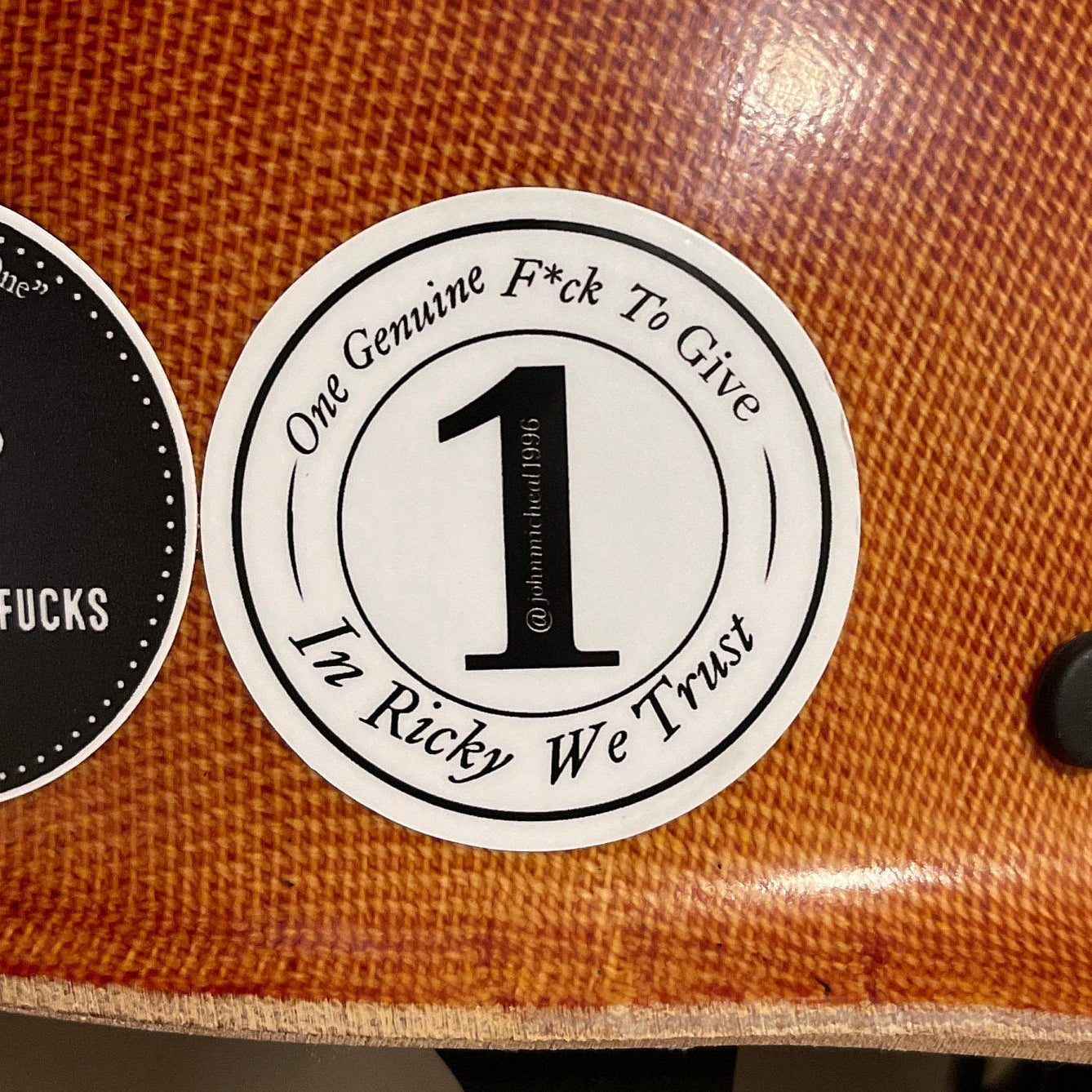 One Genuine F*ck To Give Sticker