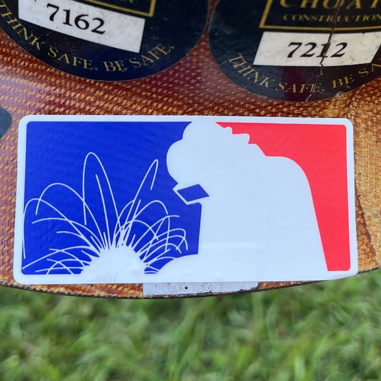 Major League Welder Sticker