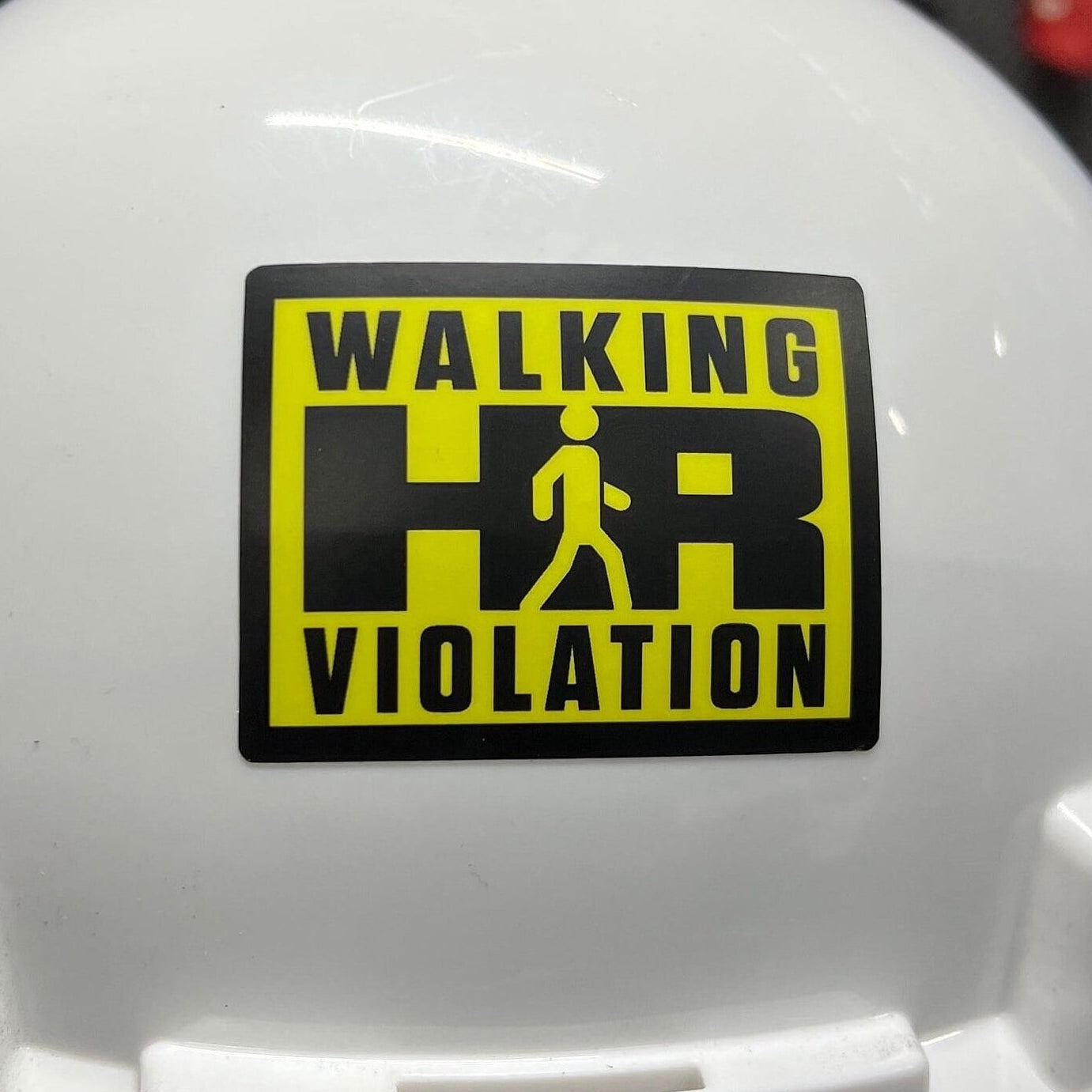 Walking HR Violation Sticker