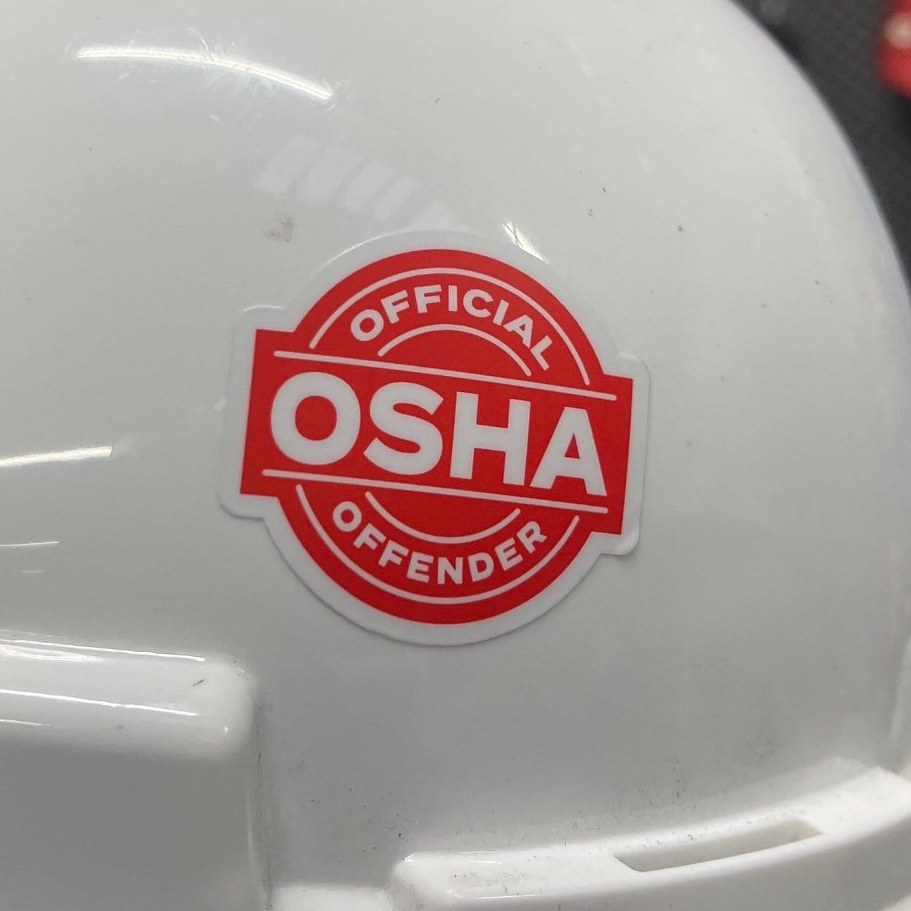 Osha Offender Sticker