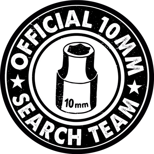 Official 10MM Search Team Sticker