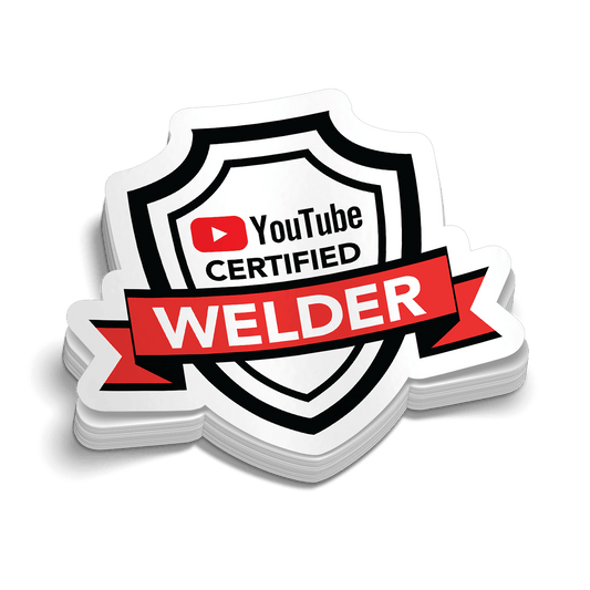 YT Welder Hard Hat Decal