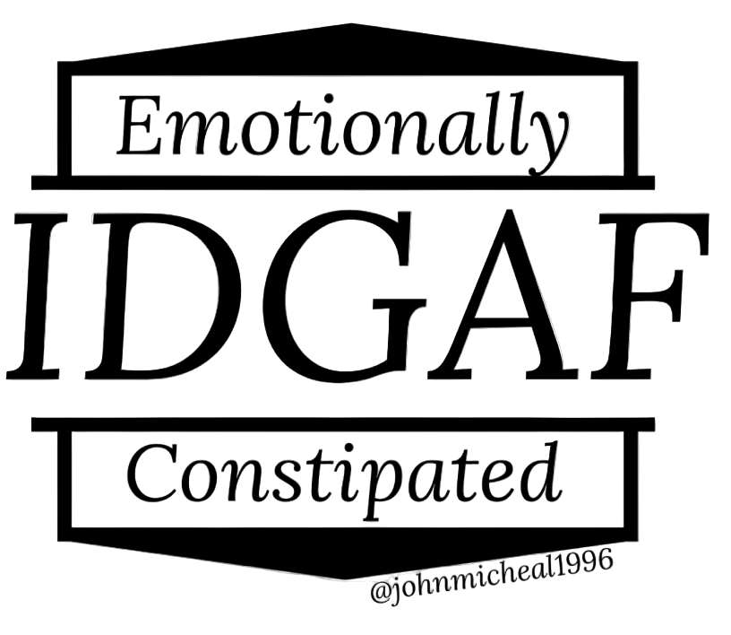 Emotionally Constipated Sticker