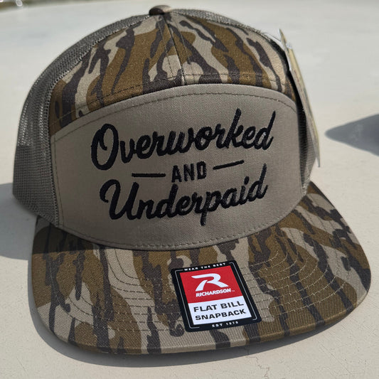 Overworked And Underpaid Hat