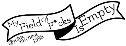 Field Of F*cks Sticker