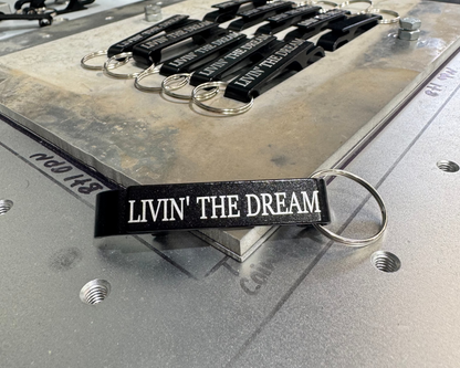 Livin' The Dream Keychain Bottle Opener