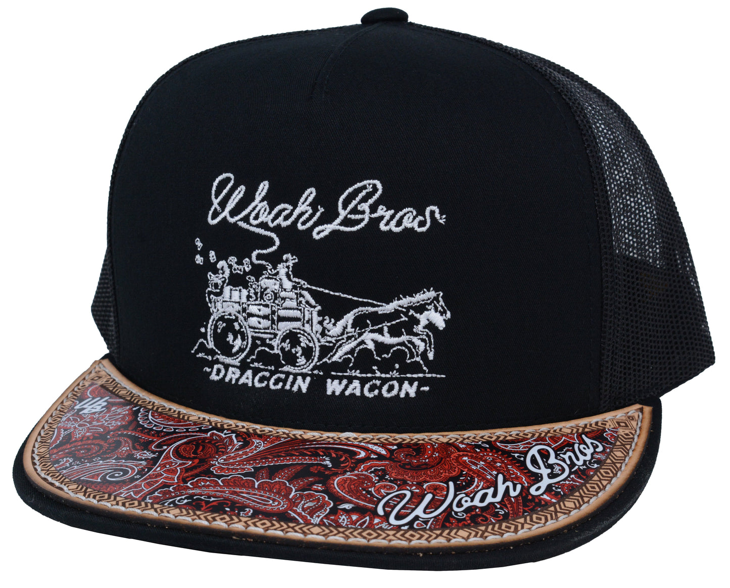 Draggin Wagon Hat (BLACK)