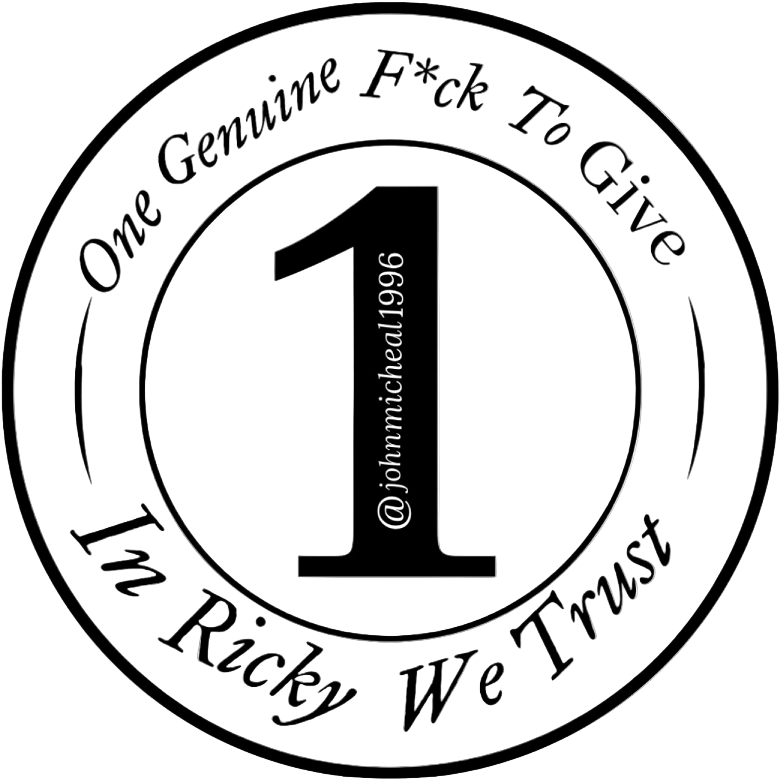 One Genuine F*ck To Give Sticker