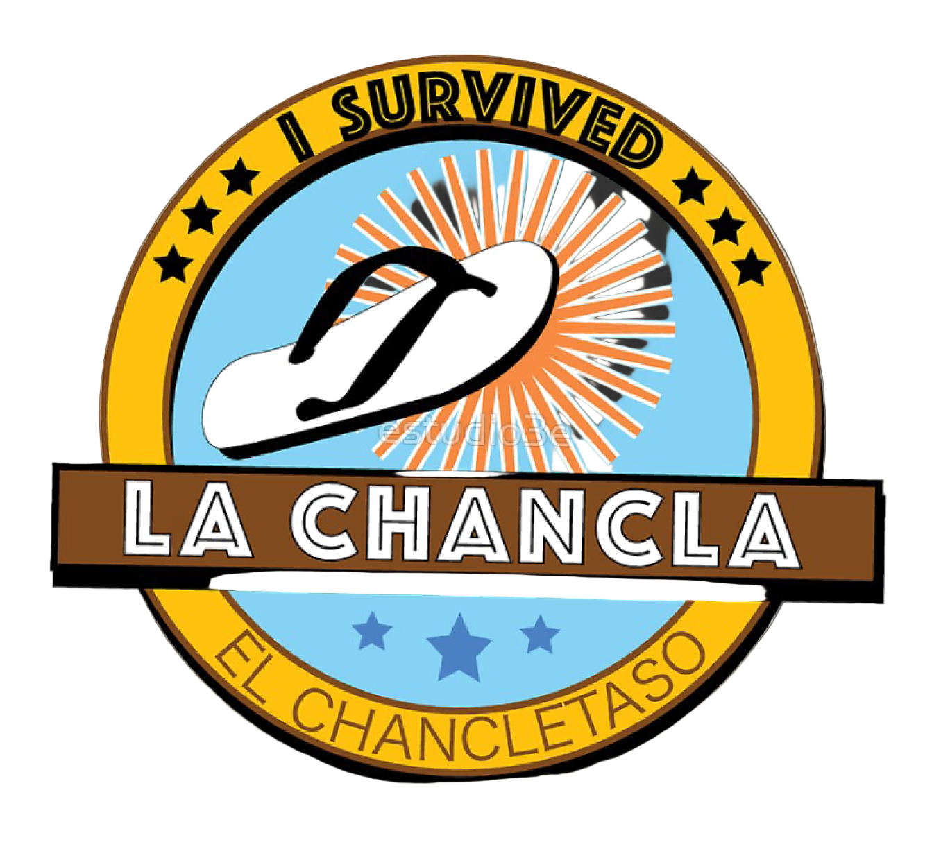 La Chancla Sticker