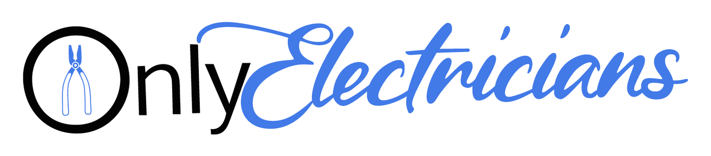 Only Electricians Sticker