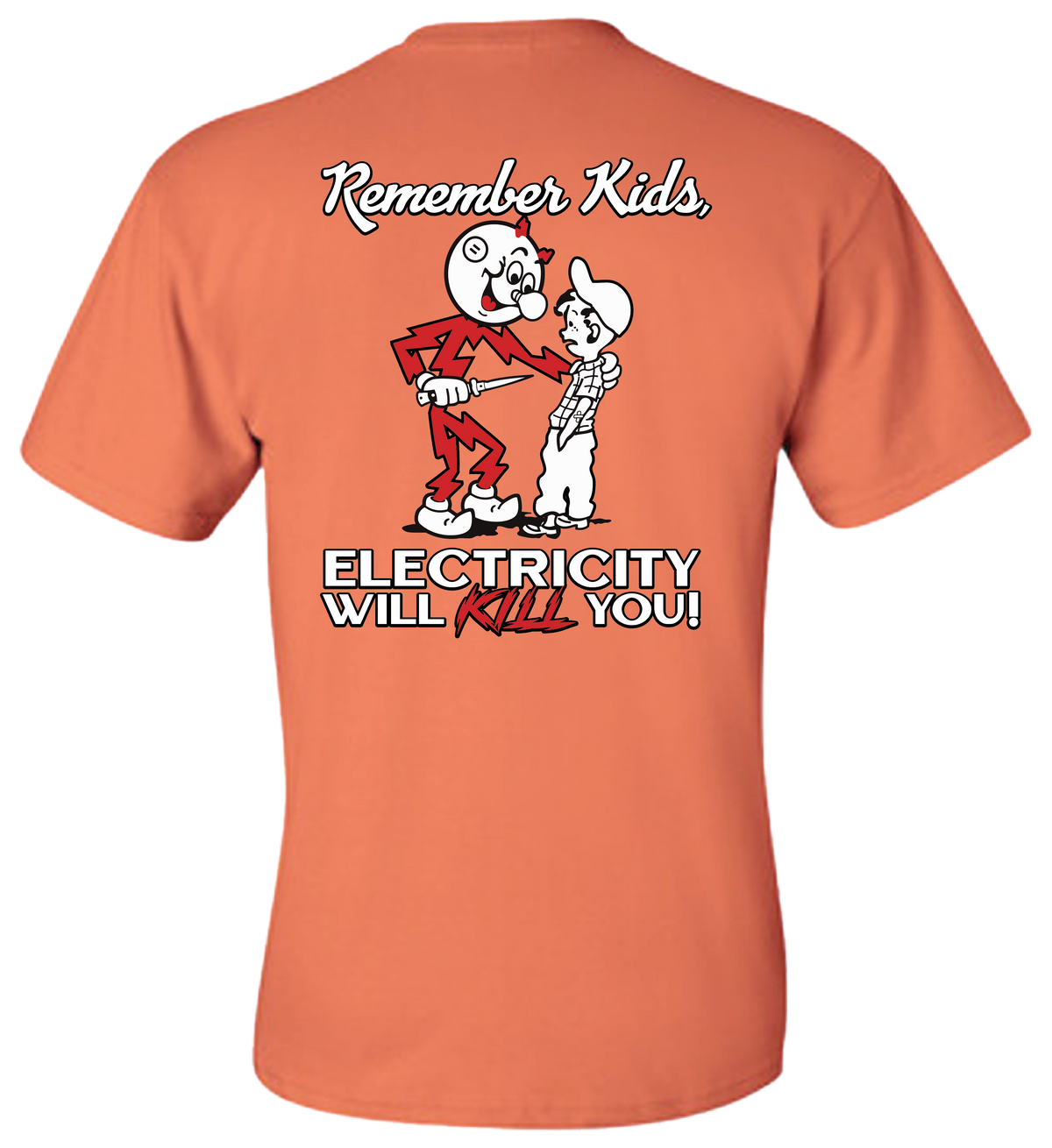 Reddy Kilowatt T Shirt – Ricky & The Boss