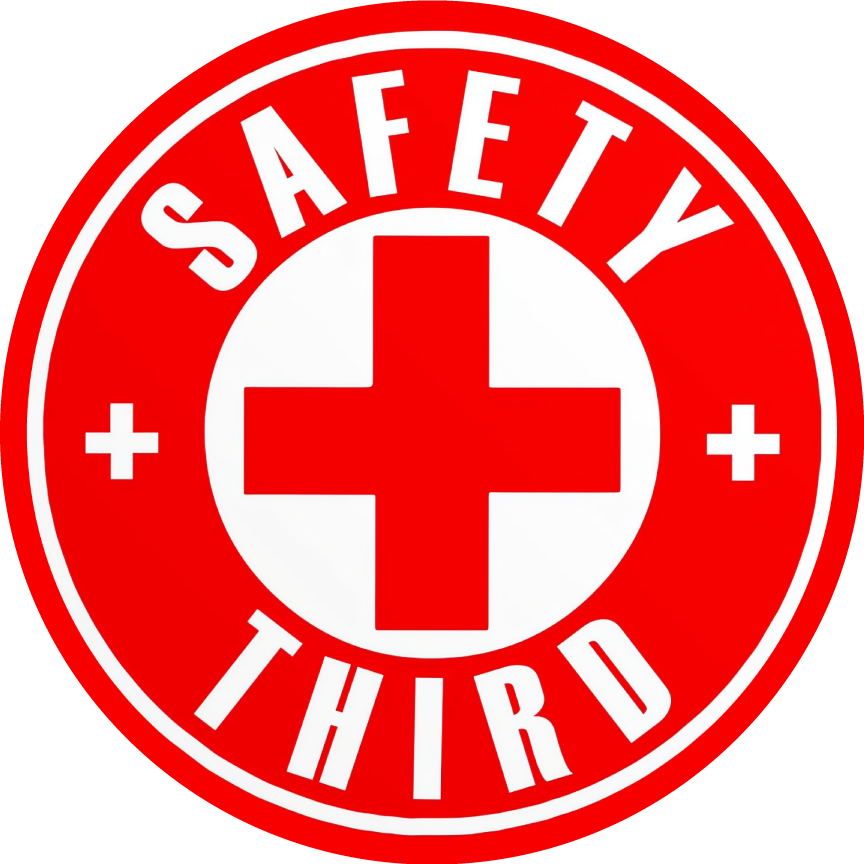 Safety Third Sticker