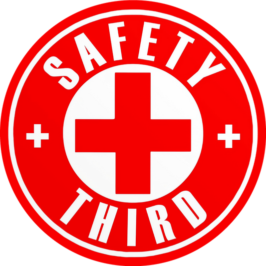 Safety Third Sticker