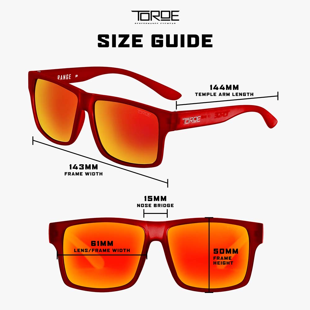 FROST RED Exclusive Edition RANGE Polarized