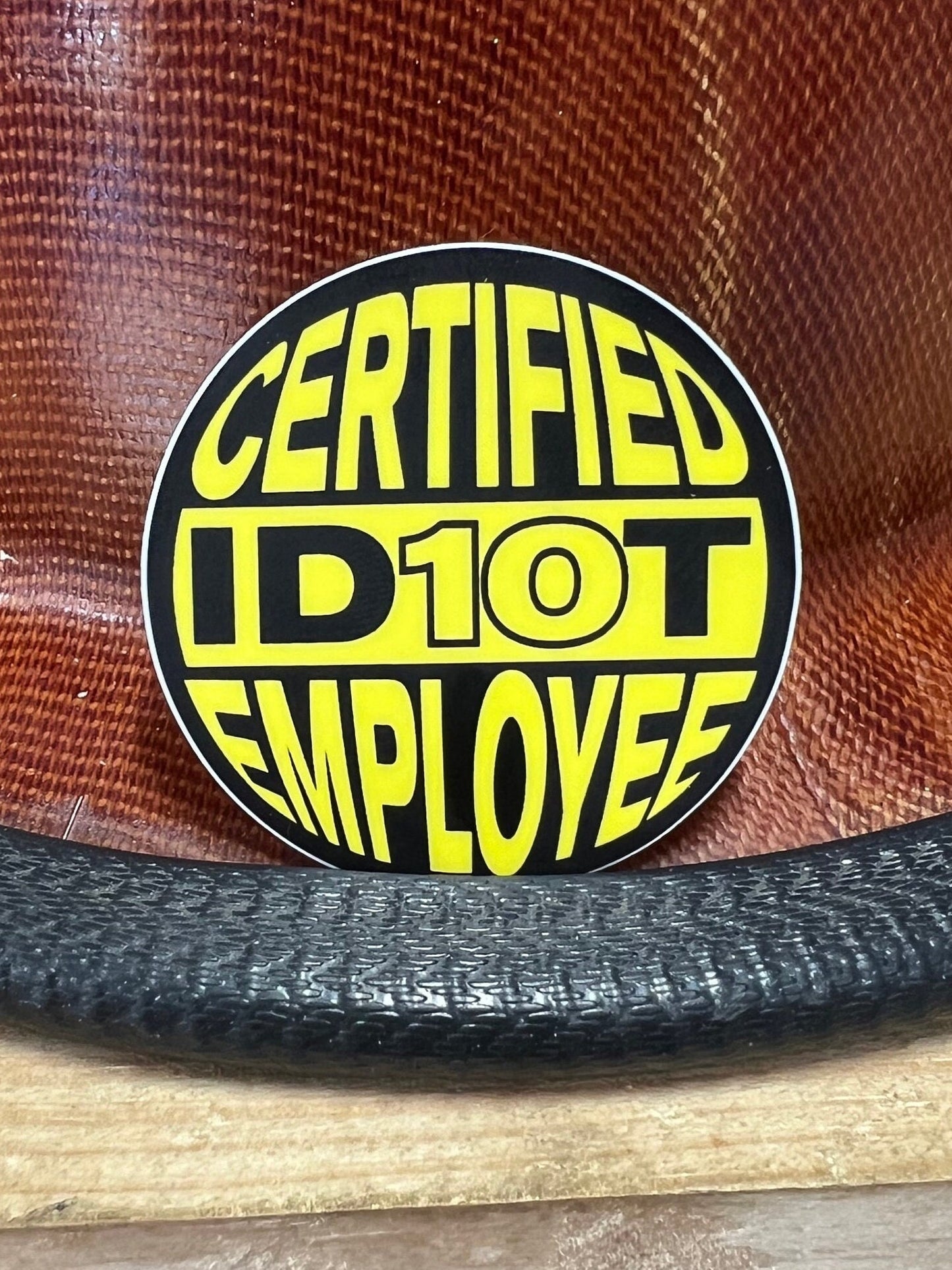 Certified ID10T Employee