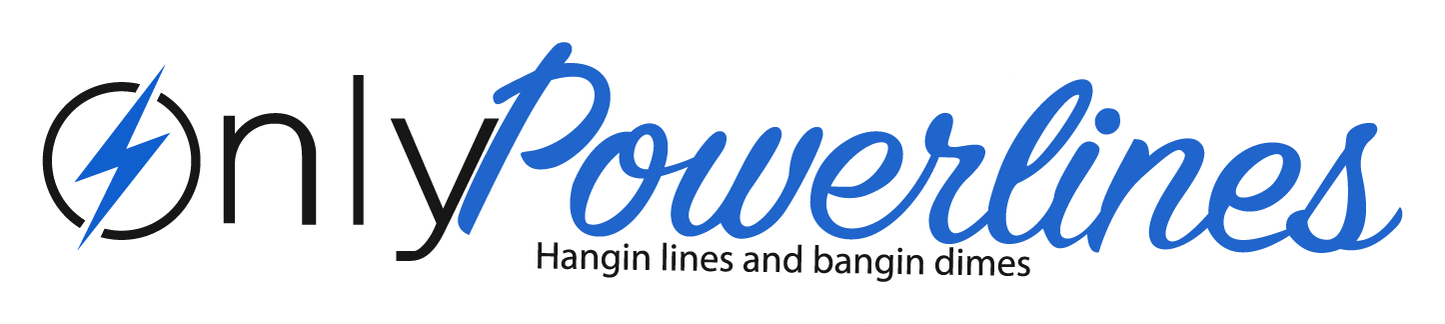 Only Powerlines Sticker
