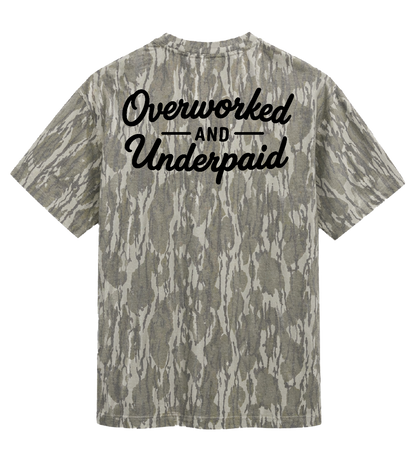 Overworked & Underpaid Bottomland Camo