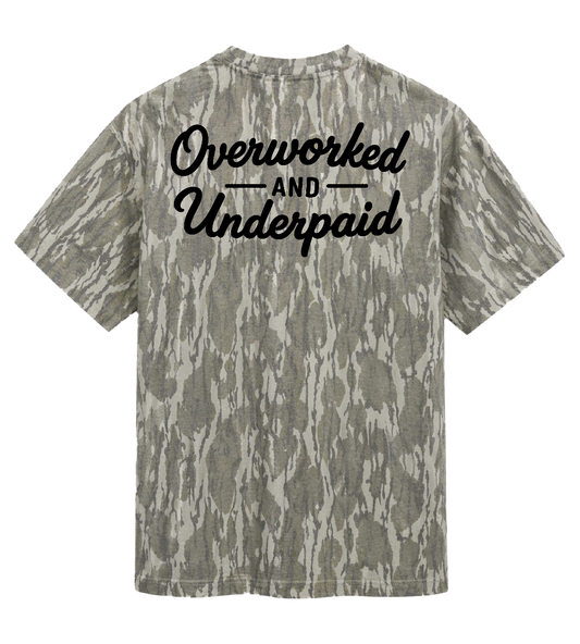 Overworked & Underpaid Bottomland Camo