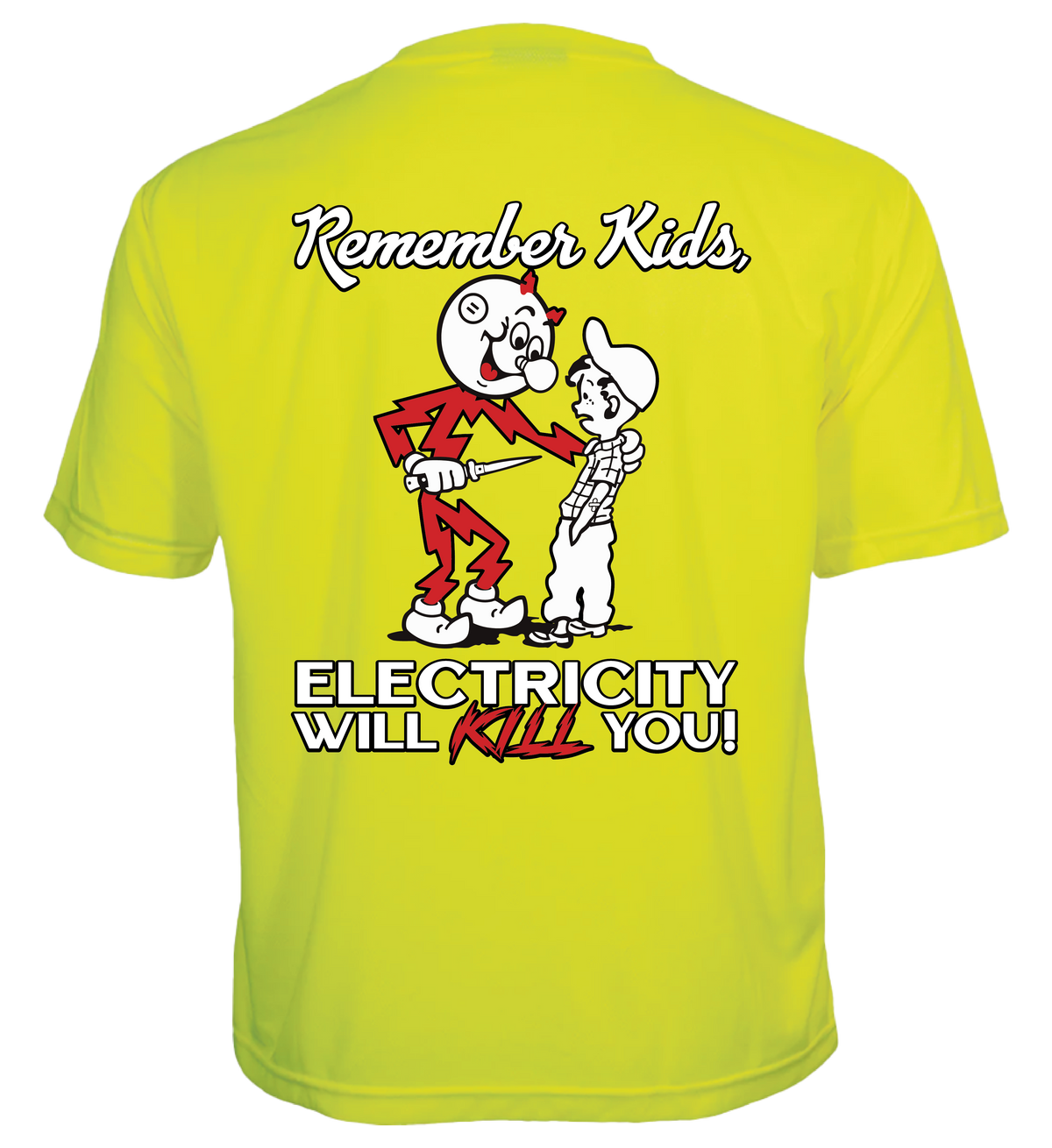 Reddy Kilowatt T Shirt – Ricky & The Boss